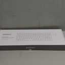 seenda Bluetooth Keyboard with 4 Bluetooth Channels, Multi-Device Rechargeable Wireless Keyboard, Ultra Thin Wireless Keyboard for Windows PC/Laptop/Mobile Phone/Tablet, Space Grey