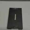 SHIELDON Case for iPhone 13, Genuine Leather Wallet Folding Case with Kickstand RFID Blocking Card Slots Magnetic Shockproof Cover Compatible with iPhone 13 5G (6.1" 2021) - Midnight Green