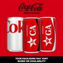 2 x Coca-Cola Coke Zero Sugar Diet Soda, 10 Pack (7.5 fl oz (Pack of 10))