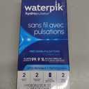 Waterpik Cordless Pulse Rechargeable Portable Water Flosser for Teeth, Gums, Braces Care and Travel with 2 Flossing Tips, Waterproof, ADA Accepted, WF-20 White, Packaging May Vary