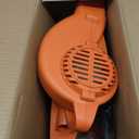 BLACK+DECKER Electric Leaf Blower, Handheld Blowers for Lawn Care, Lightweight, 180 MPH 180 CFM, 7-Amp, Corded (LB700)
