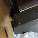 Yaheetech Large Bathroom Floor Cabinet with 4 Drawers and Single Door Cabinet, Freestanding Storage Cabinet for Living Room Kitchen Hallway, Espresso (26 x 14 x 35.5 In (LxWxH))