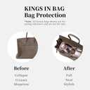 Bag Organizer Insert, Silky-Soft Lightweight Design, Multi-Pocket, Keeps Bag Organized & Protects Interior, Fits Birkin 25, Ideal for Travel & Daily Use(Pink, BK25 Retourné)