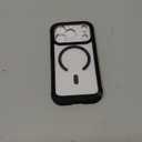 Miracase Magnetic for iPhone 17 Pro Case 6.3" [Compatible with MagSafe] Full-Body Phone Case with Built-in Glass Screen Protector & Camera Control,Drop Proof iPhone 17 Pro Cover, Black