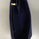 Felt Purse Organizer Insert for Longchamp Le Pliage M Handbag Insert (Dark Blue, Medium)