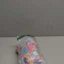 ANRABESS Womens Boho Maxi Dresses 2024 Summer V Neck Puff Sleeve Floral Flowy Swing Casual Long Dress Beige Teal Floral X-Large