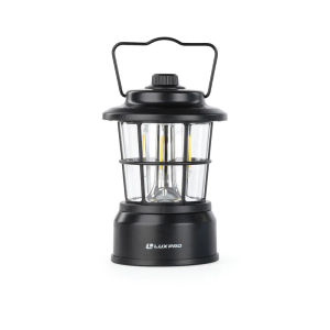 LUXPRO LP1535 265 Lumen Retro LED Lantern - Battery-Powered Emergency Lantern - LED Lamp for Power Outages, Emergency Kit, or Survival Pack
