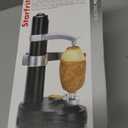 Starfrit Rotato Express Electric Peeler - 2 Spare Blades - Safe & Easy to Use - Effortlessly Peels Vegetables and Fruit (Medium)
