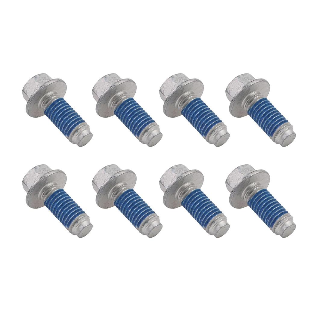 13864 Driveshaft Flange Bolts Compatible with Select Models Work for Jeep Dodge RamChrysler, 8 Pack