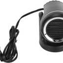 2 in 1 Car Heater, 12V 120W Portable Car Heater Fast Heating Cooling Fan Rotatable with Cigarette Lighter Plug for Cars Trucks Vehicles