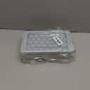 WIBIMEN Ice Cube Tray with Lid and Bin - Round Ice Trays for Freezer with Lid - Ice Cube Trays for Freezer with Ice Container (0.8"-2PACK Blue)