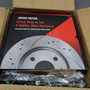 funire Front Vented Brake Pads and Rotors Kit Automotive Replacement Brake Kits Compatible with 2007-2013 Nissan Altima, Brake Rotors + Ceramic Brake Pads Kit 11.6In(295.8mm) for 31464&D815A-7783