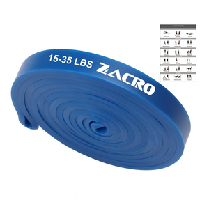 Zacro Resistance Bands, 6 Resistance Levels Pull Up Assistance Bands, Exercise Bands for Men&Women, Heavy Duty Resistance Band Set with Door Anchor, for Working Out, Muscle Training, Physical Therapy