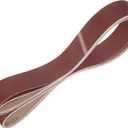 HARFINGTON 2 x 72 Inch Sanding Belts, 6 Pcs 150 Grits Aluminum Oxide Abrasive Belt Sander File Belt for Woodworking, Metal Polishing, Knife Sharpener