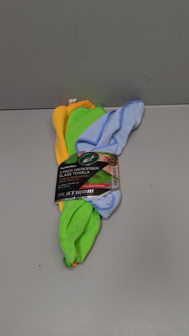 TurtleWax Platinum XL Microfiber Cleaning Towel, 3 Pack