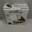Holstein Housewares Non-Stick 6-Section Multi-Food Maker - Arepas, Mini Pancakes, Corncakes and More - Black,12 Inch