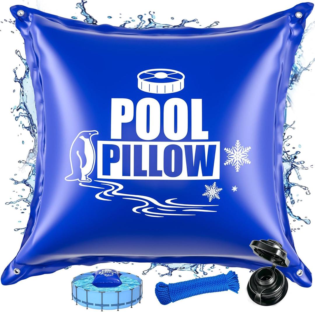 Pool Pillows for Above Ground Pools, 11.8 Ft Winter Pool Cover Support