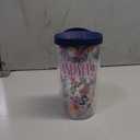 Tervis Made in USA Double Walled Dainty Floral Mother's Day Insulated Tumbler Cup Keeps Drinks Cold & Hot, 16oz, Grandma