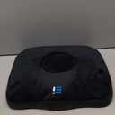 Premium Large Donut Pillow for Tailbone Pain Relief - Hemorrhoid Pillow for Sitting, Coccyx Support, Postpartum Recovery, Pressure Sores, Post Surgery and Sciatica, Orthopedic Donut Seat Cushion (Black, Large - 18.5" x 15" x 2.5")