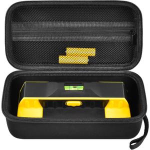 GWCASE Case Compatible with Franklin Sensors ProSensor M210 710PRO 710 Professional Stud Finder. Carrying Travel Storage Bag Holder with Mesh Pocket for Battery & Other Accessoires (Box Only) -Black