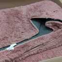 6x9 Fluffy Fuzzy Area Rug for Living Room Bedroom, Ultra Soft Large Living Room Rugs, Non Slip Thick Shag Rug for Dorm, Kids Girls Boys Rug for Home Decor Aesthetic, Cameo Pink