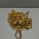 uxcell 11 Yard Sequins Trim Ribbon 0.6 Inch Sequin Gimp Braid Trim Spangle Flat Sequins Paillette Fabric Flat Trims Strips for Crafts Sewing Clothes Home Party Decoration, Gold