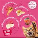 Purina Friskies Gravy Wet Cat Food Variety Pack, Surfin and Turfin Prime Filets Favorites - (Pack of 40) 5.5 oz. Cans (EXP 08/31/27)