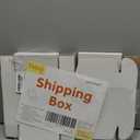 10 Pack 7"x5"x2" inch Small Shipping Boxes White Corrugated Cardboard Box for Small Business, Mailer, Shipping, and Packing