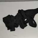 Amwounu High Waisted Cotton Thongs Underwear For Women Breathable Sport Athletics Panties High Rise Plus Size Multipack 6 Pack Large