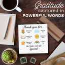 Thank You Teacher Ceramic Plaque Gifts - Teacher Appreciation Gifts for Women, Men, New Teachers, Daycare, Preschool, Kindergarten - Retirement, First Day, Back To School, Birthday Sign Keepsake Ideas