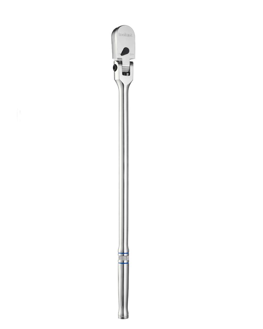 toolant 1/4“ Drive 90 Tooth Compact Flex Head Socket Ratchet Wrench (1/4",7 inch length)