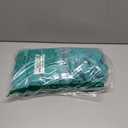 Smiry Waterproof Seat Covers for Dining Room Chairs Set of 6, Stretch Jacquard Removable Washable Chair Seat Slipcovers Protector, No Rear Covers, Teal