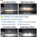 TOJIO H6024 Super vision Halogen Sealed Beam Headlight Low & High Beams Headligh (H6024 7" ROUND) (110/130W)