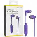 Acoustix Wireless Stereo Earbuds with In-Line Microphone and Remote
