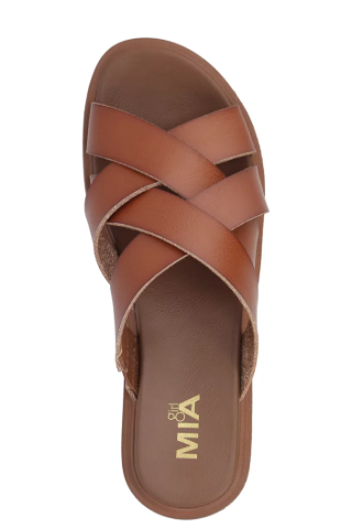 MIA Tacy Sandals Brown Color 9.5