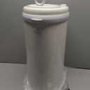 Ubbi Steel Diaper Pail, Odor Locking, No Special Bag Required, Award-Winning, Registry Must-Have, Ivory