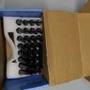 32PCS 9/16-18 Wheel Spike Lug Nuts, Black Spiked Lug Nuts 9/16-18 Solid 4.4" Tall Acorn Lug Nut with 1 Socket Key Replacement for Dakota, Durango, Ram 1500, Ram 2500 3500, Chassis cab, Aspen