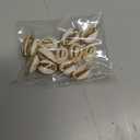 Bright Creations Charms for DIY Jewelry Making, Puka Cowrie Shells (0.7-0.8 In, 36 Pack)