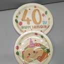 96Pcs Taco 40th Birthday Party Decorations Taco 40th Bout Plates and Napkins Mexican Fiesta Decoration for Men Women 40 Year Old Cinco De Mayo Fiesta Mexicano Summer Birthday Party Supplies Serves 24