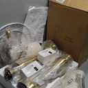 30" Gold Tall Table Lamps for Living Room, Touch Control Bedroom Lamp with USB A+C Ports and AC Outlet, 3-Way Dimmable Bedside Table Lamps Set of 2, Modern Metal Lamp for Nightstand