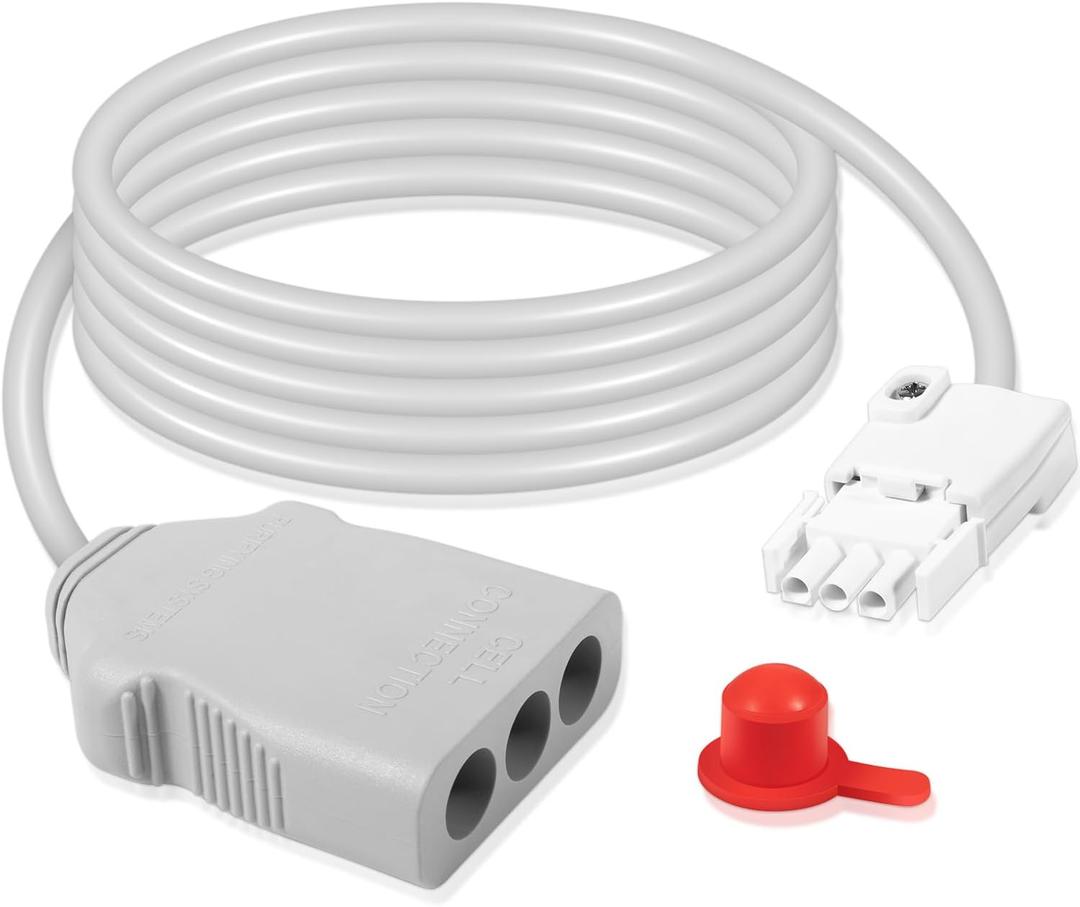 Bonbo 952 Cell Cord W 3 Pin Connector Compatible with AquaCal AutoPilot Digital 75003, Digital Nano 75040/75041, Digital Nano Plus 75042/75043 Controllers, 12-Ft
