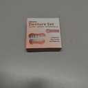 Moldable False Teeth, Dentures for Women and Men, Upper and Lower Silicone Denture Set, Fix your Smile in Minutes, 1PCS-X