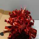 Lovecheer 2PCS/6PCS Metallic Pom Poms Cheerleading with Baton Handle Cheer Pompoms for Kids Adults Team Sports Spirit Party Cheering