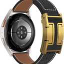 Leather Magnetic Watch Band Compatible with Samsung Galaxy Watch 9 Band
