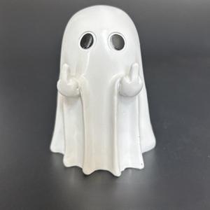 Halloween Ghost Statue Figurine - Small Spooky Halloween Cute Ghost Statue