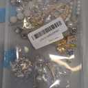 DoDoBeads 60 Pcs Junk Socks Charms Kit, Gold Brooches and Pins for Women, Pearl and Rhinestone Sock Charms with Safety Pins, DIY Accessories for Decorating and Personalizing Socks
