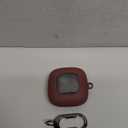 SURITCH Case Compatible with Beats Fit Pro Earbuds, Shock-Absorbing Protective TPU Shell for Beats Fit Pro Charging Case 2021 Earbuds Secure Locking System with Anti-Lost Keychain, Black