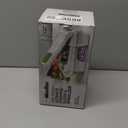 Mueller Pro-Series All-in-One, 12 Blade Mandoline Slicer for Kitchen, Food Chopper, Vegetable Slicer and Spiralizer, Cutter, Dicer, Grater, Kitchen Gadgets Sets with Container, White Sand/Pastel Green