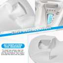 4-Pack 77228 1411501 Spa Neck Pillow Replacement for 2014-Current Hot Spring Highlife Collection Series Hot Tub, Cool Grey Spa Headrest