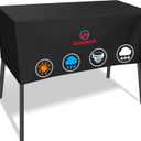 Comnova Grill Cover for Camp Chef 2 Burner Stoves - 600D Outdoor Camping Stove Cover Heavy Duty & Waterproof, 2-Burner Griddle Covers for Camp Chef Explorer EX60LW, EX60P, EX280LW, YK60LW and More